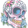 Tinsley Transfers Day Of The Dead Calaveras Temporary Tattoo> Day Of The Dead