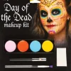 Fun World Day Of The Dead Rainbow Womens Makeup Kit> Halloween Accessories