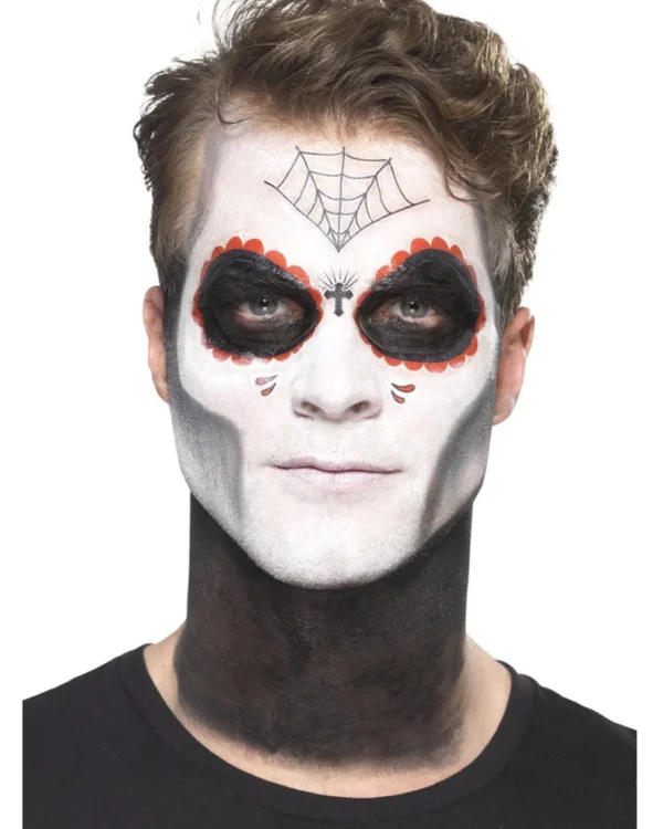 Smiffys Day Of The Dead Senior Bones Makeup Kit> Halloween Accessories