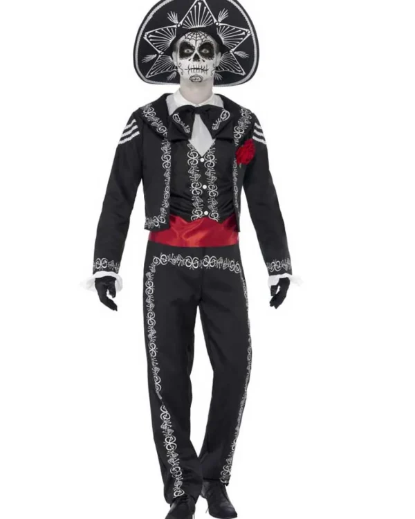 Smiffys Day Of The Dead Senor Bones Mens Costume>Men Men's Costumes