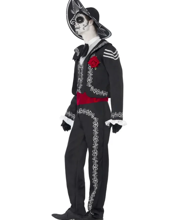 Smiffys Day Of The Dead Senor Bones Mens Costume>Men Men's Costumes