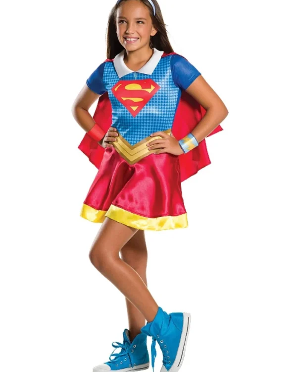 Rubies Dc Superheroines Supergirl Classic Girls Costume>Kids Kids Costumes