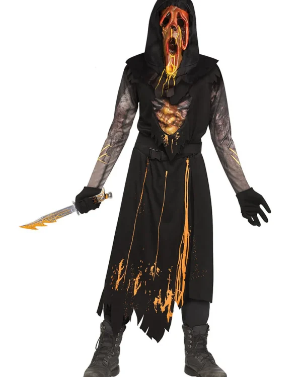 Fun World Dead By Daylight Scorched Ghost Face Boys Costume>Kids Kids Costumes