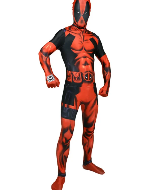 Morph Costumes Deadpool Morphsuit Mens Costume>Men Men's Costumes