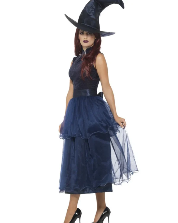 Smiffys Deluxe Midnight Witch Womens Costume>Women Women's Costumes