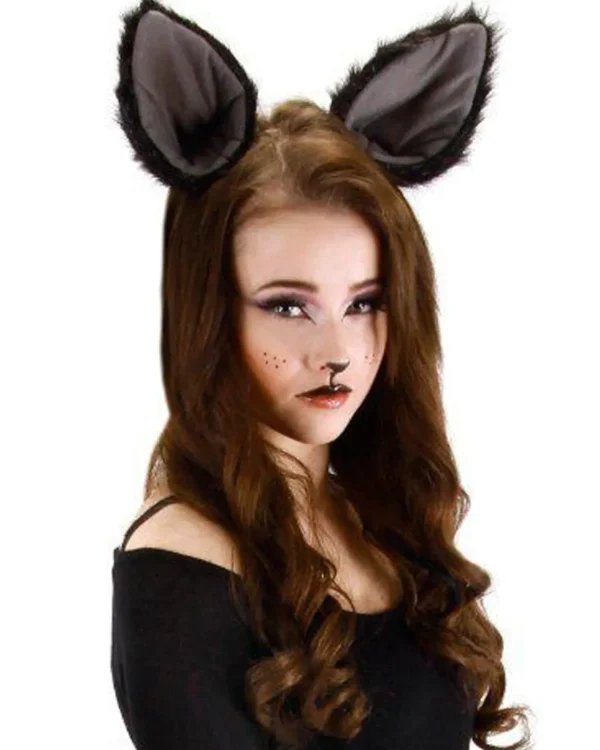 Elope Deluxe Oversized Kitty Ears> Halloween Hats