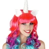 Tomfoolery Deluxe Unicorn Multicoloured Wig> Halloween Wigs