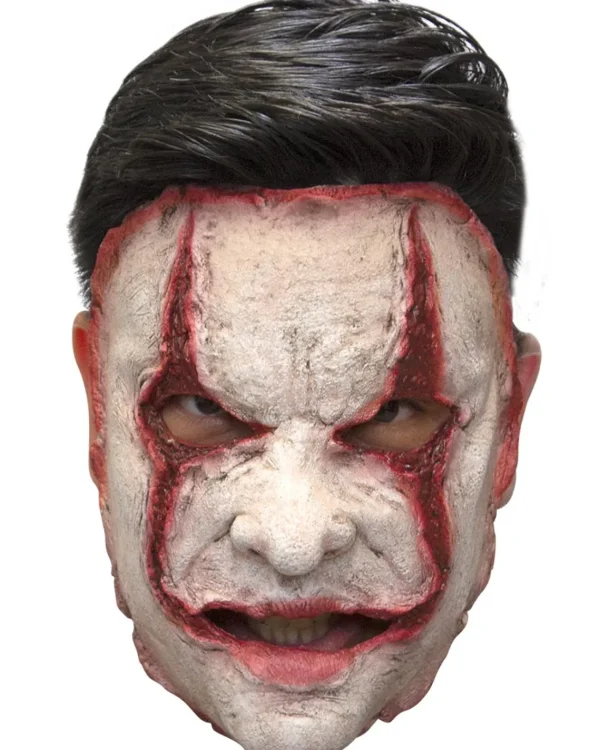 Ghoulish Productions Demented Serial Killer Half Mask> Halloween Masks