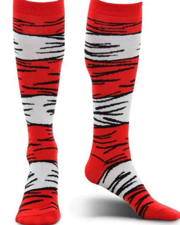 Elope Dr Seuss Cat In The Hat Adult Socks> Halloween Hosiery