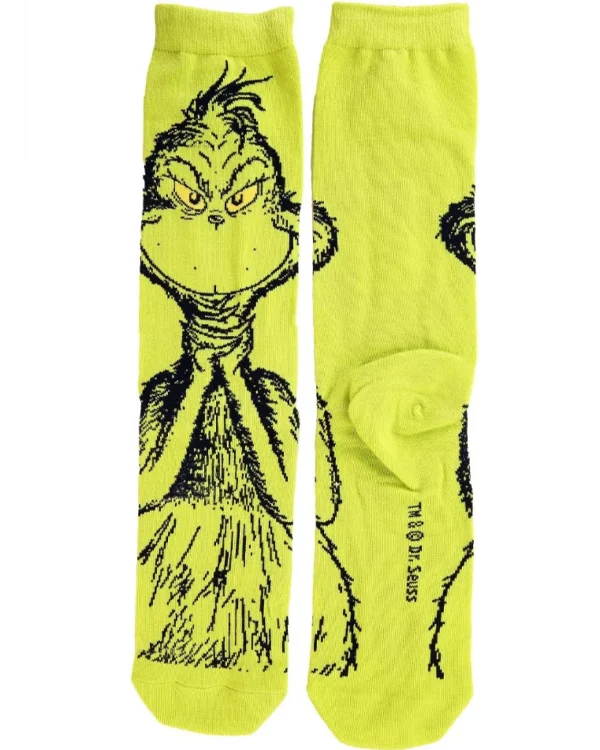 Elope Dr Seuss Characters Adult Crew Sock Set 3 Pack> Halloween Hosiery