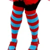 Elope Dr Seuss Thing 1 And 2 Striped Knee High Socks> Halloween Hosiery