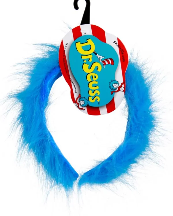 Elope Dr Seuss Thing 1 And Thing 2 Fuzzy Headband> Halloween Hats