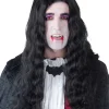 Tomfoolery Dracula Black Wig> Halloween Accessories