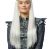 Costume Culture by Franco Dragon Princess Long Platinum Blonde Wig> Halloween Wigs