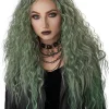 California Costumes Enchanted Waves Green Wig> Wicked Witches