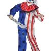 Fun World Evil Clown Boys Costume>Kids Kids Costumes