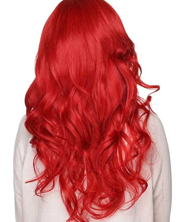 Rockstar Wigs Farrah Siren Red Premium Wig> Halloween Wigs