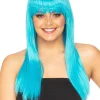 * Fashion Deluxe Aquamarine Long Wig> Halloween Wigs