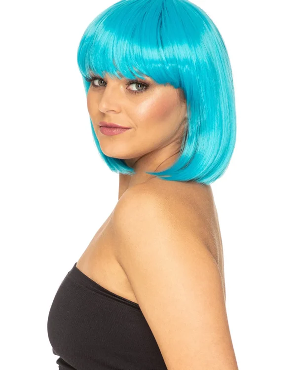 * Fashion Deluxe Aquamarine Bob Wig> Halloween Wigs