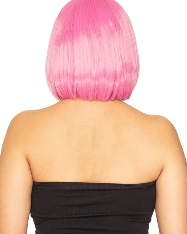 * Fashion Deluxe Candy Pink Bob Wig> Halloween Wigs