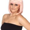 * Fashion Deluxe Fairy Floss Pink Bob Wig> Halloween Wigs