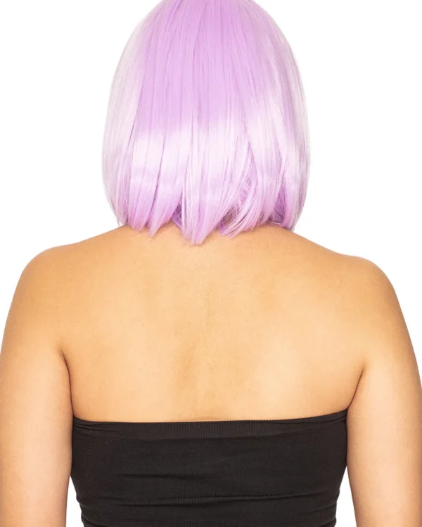 * Fashion Deluxe Frosted Lavender Bob Wig> Halloween Wigs