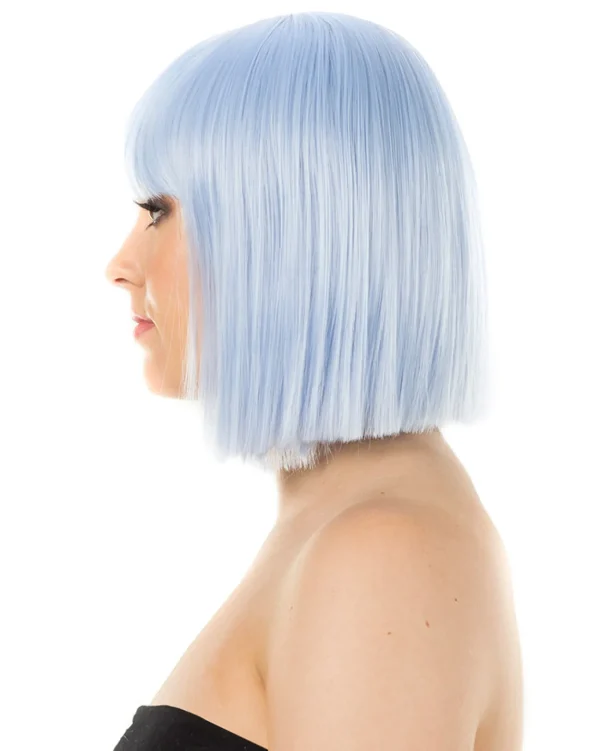 * Fashion Deluxe Pastel Blue Bob Wig> Halloween Wigs