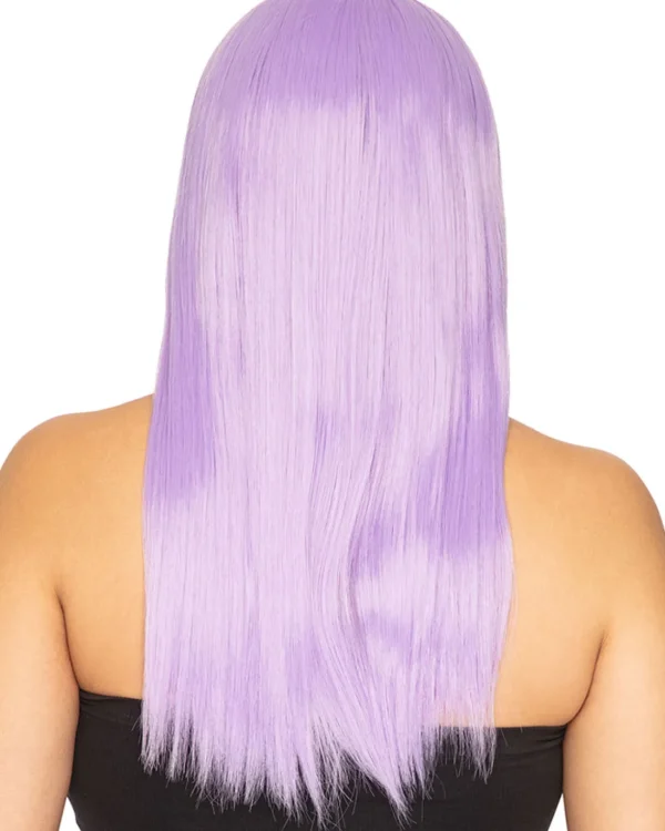 * Fashion Deluxe Pastel Lavender Long Wig> Halloween Wigs