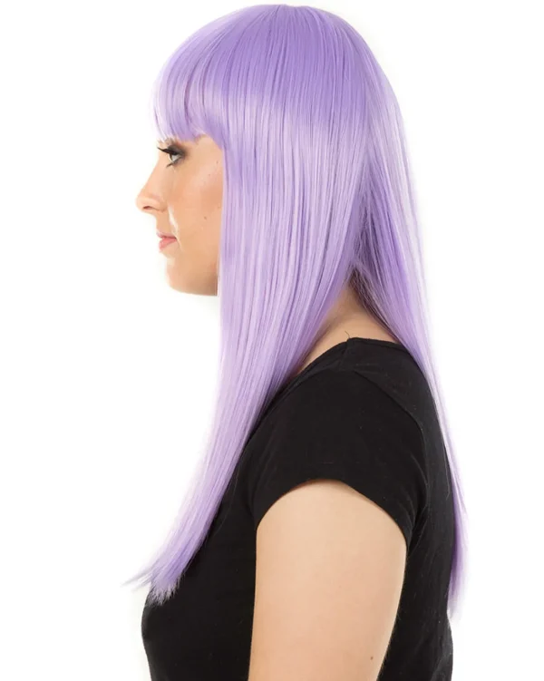 * Fashion Deluxe Pastel Lavender Long Wig> Halloween Wigs