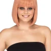 * Fashion Deluxe Peaches And Cream Pink Bob Wig> Halloween Wigs