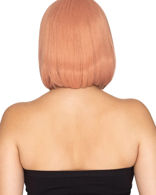 * Fashion Deluxe Peaches And Cream Pink Bob Wig> Halloween Wigs