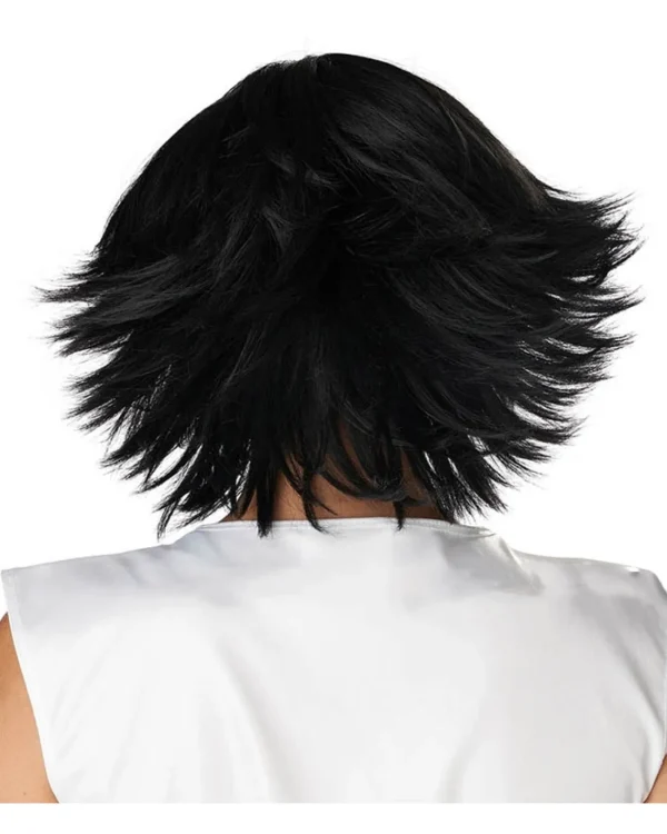 California Costumes Feather Cosplay Black Wig> Halloween Wigs