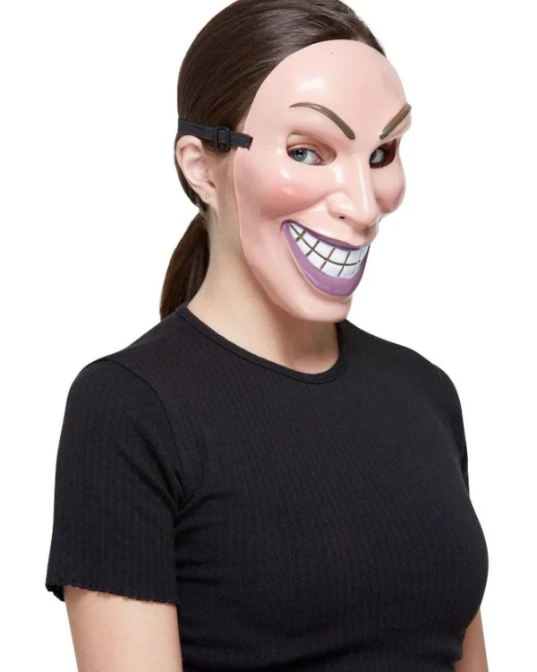 Smiffys Female Smiler Mask> Halloween Masks