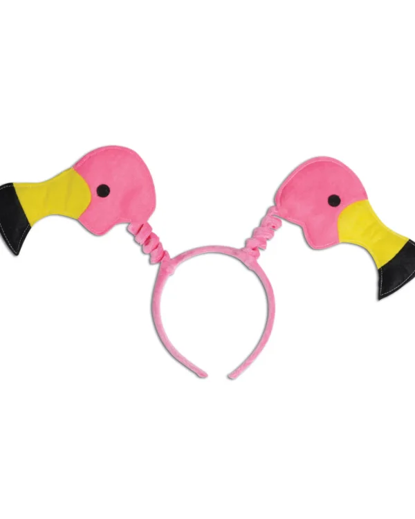 Beistle Flamingo Boppers Headband> Halloween Hats