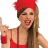 Tomfoolery Fluffy Headband Red> Halloween Hats