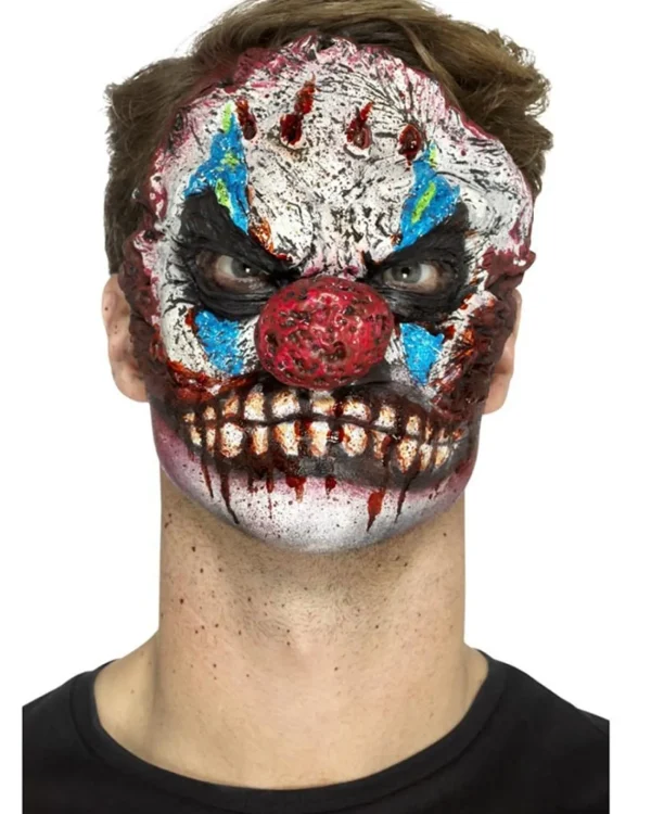 Smiffys Foam Latex Clown Prosthetic Half Mask> Halloween Masks