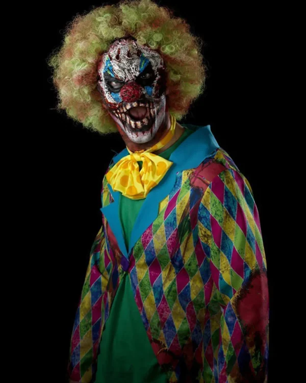 Smiffys Foam Latex Clown Prosthetic Half Mask> Halloween Masks