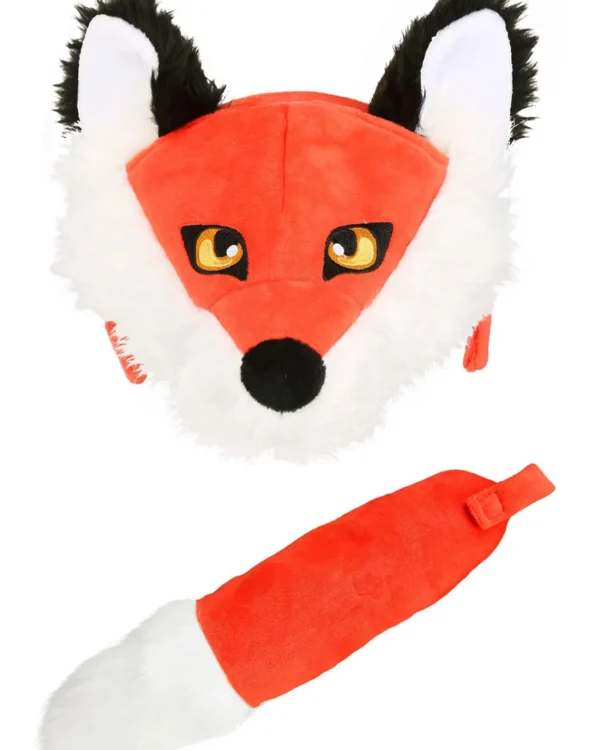 Elope Fox Plush Headband And Tail Set> Halloween Hats