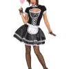 Tomfoolery French Maid Womens Costume>Women Women's Costumes