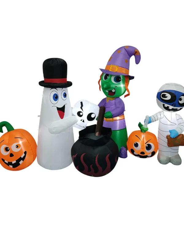 Channal Inflatables Ghost Family Lawn Inflatable 2.4M> Ghosts &Amp; Reapers