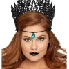 Leg Avenue Glitter Die Cut Crown With Jewel Accent> Halloween Accessories