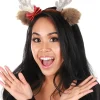 Elope Glitter Reindeer Bow Headband> Halloween Hats