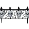 Amscan AU Glow Skull 2 Piece Fence> Scary Skeletons