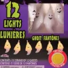 Fun World Glowing Ghost 12 String Lights> Ghosts &Amp; Reapers