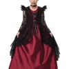 California Costumes Gothic Lace Vampire Deluxe Girls Costume>Kids Kids Costumes