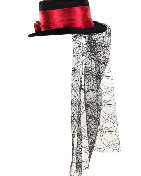 Elope Gothic Rose Top Hat> Halloween Accessories