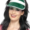 Smiffys Green 80S Sun Visor> Halloween Hats