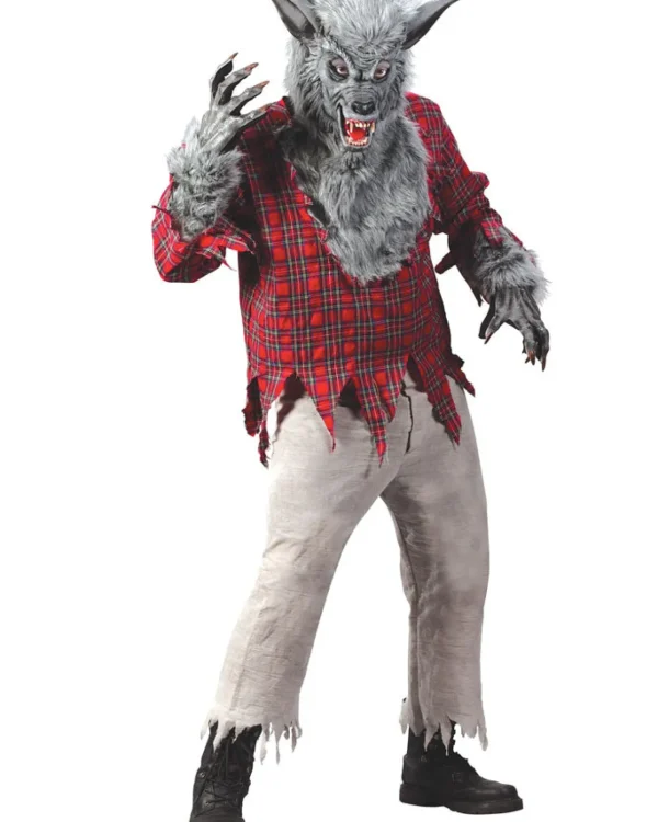 Fun World Grey Werewolf Mens Costume>Men Men's Costumes