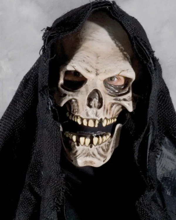 Zagone Studios Grim Reaper Hooded Premium Mask With Moving Mouth> Ghosts &Amp; Reapers