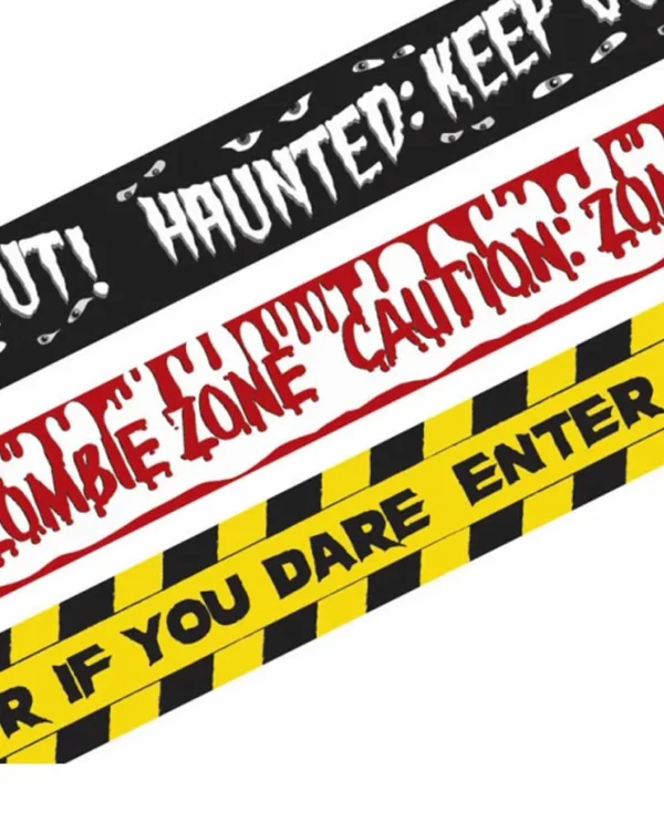 Amscan AU Halloween Fright Tape 3Pk> Zombie Apocolypse